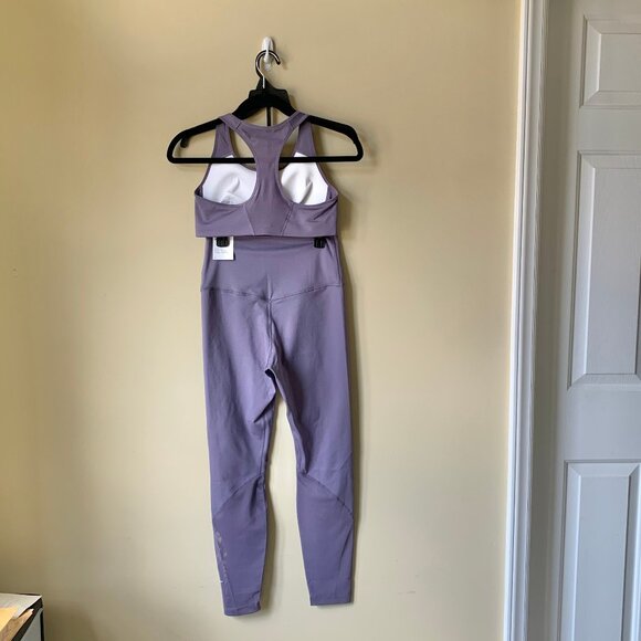 NWT Nike Dri-Fit Bra & Leggings 2 Piece Set, Small, Purple/Blue Color - Picture 2 of 16